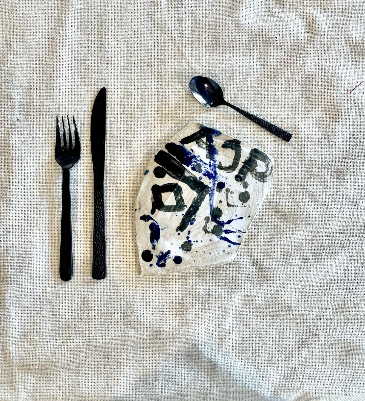 Stoneware Plate - The Witness